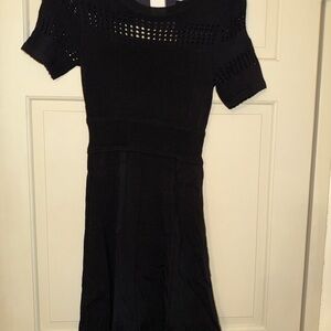 Ali Ro Black Knit Dress